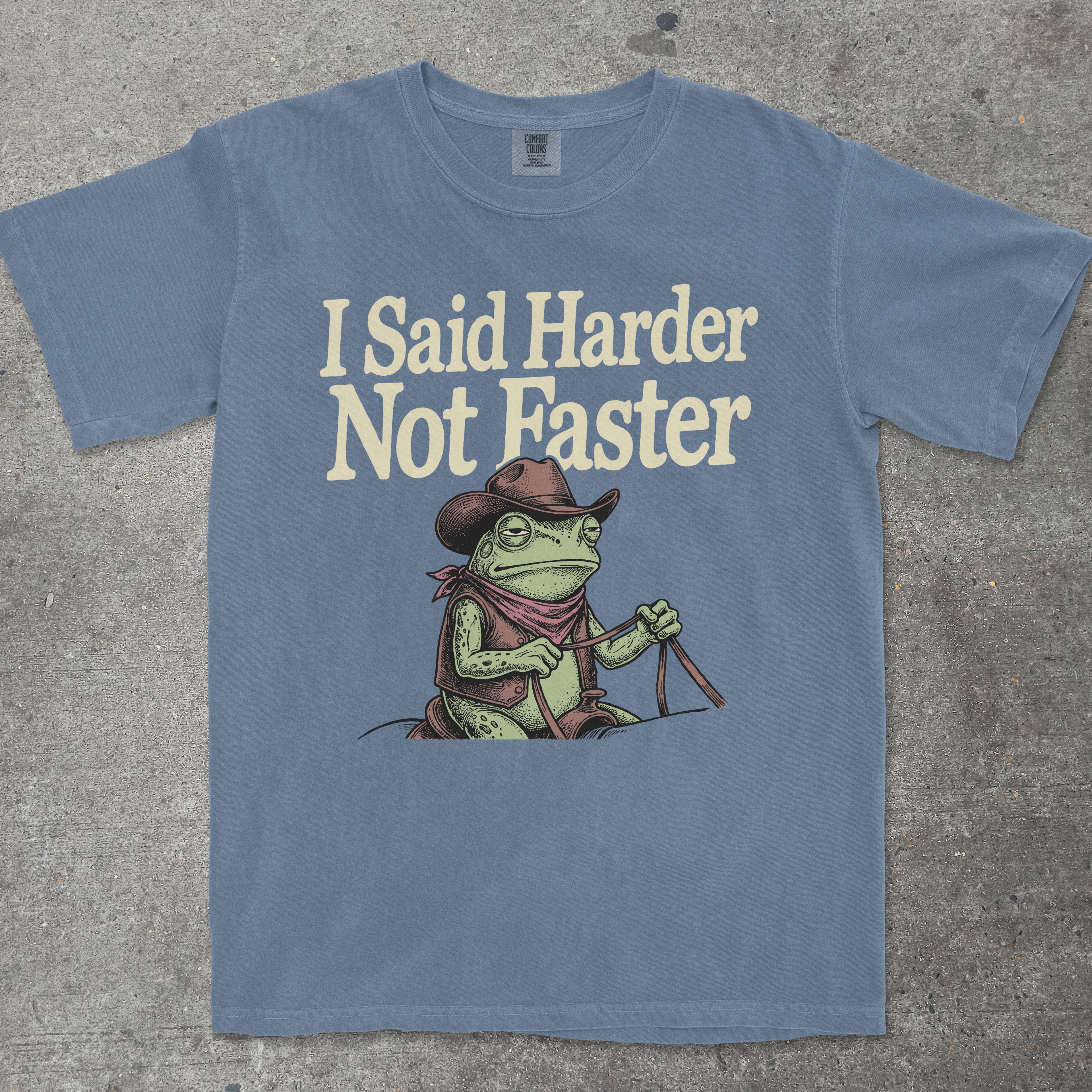 I SAID HARDER NOT FASTER
