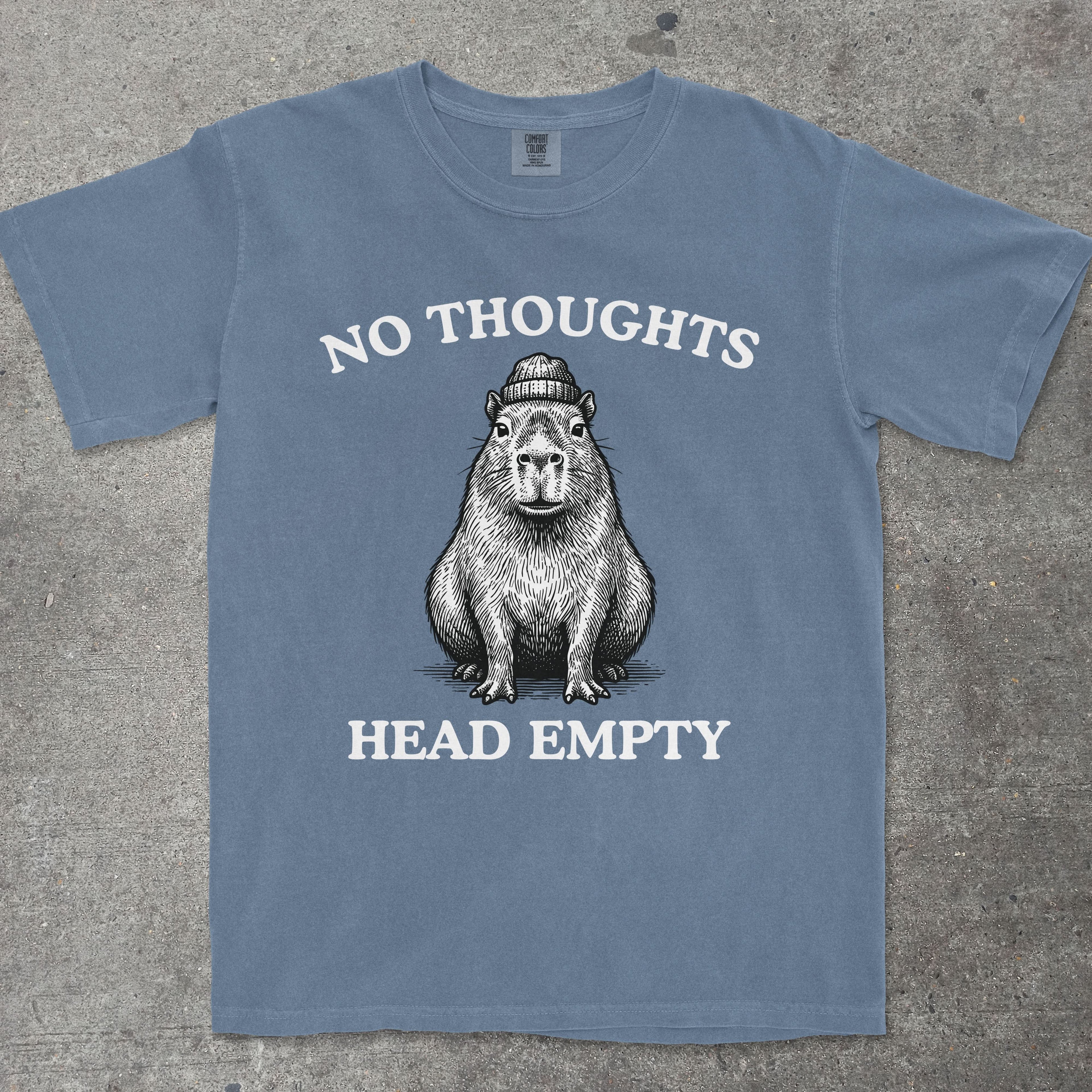NO THOUGHTS HEAD EMPTY