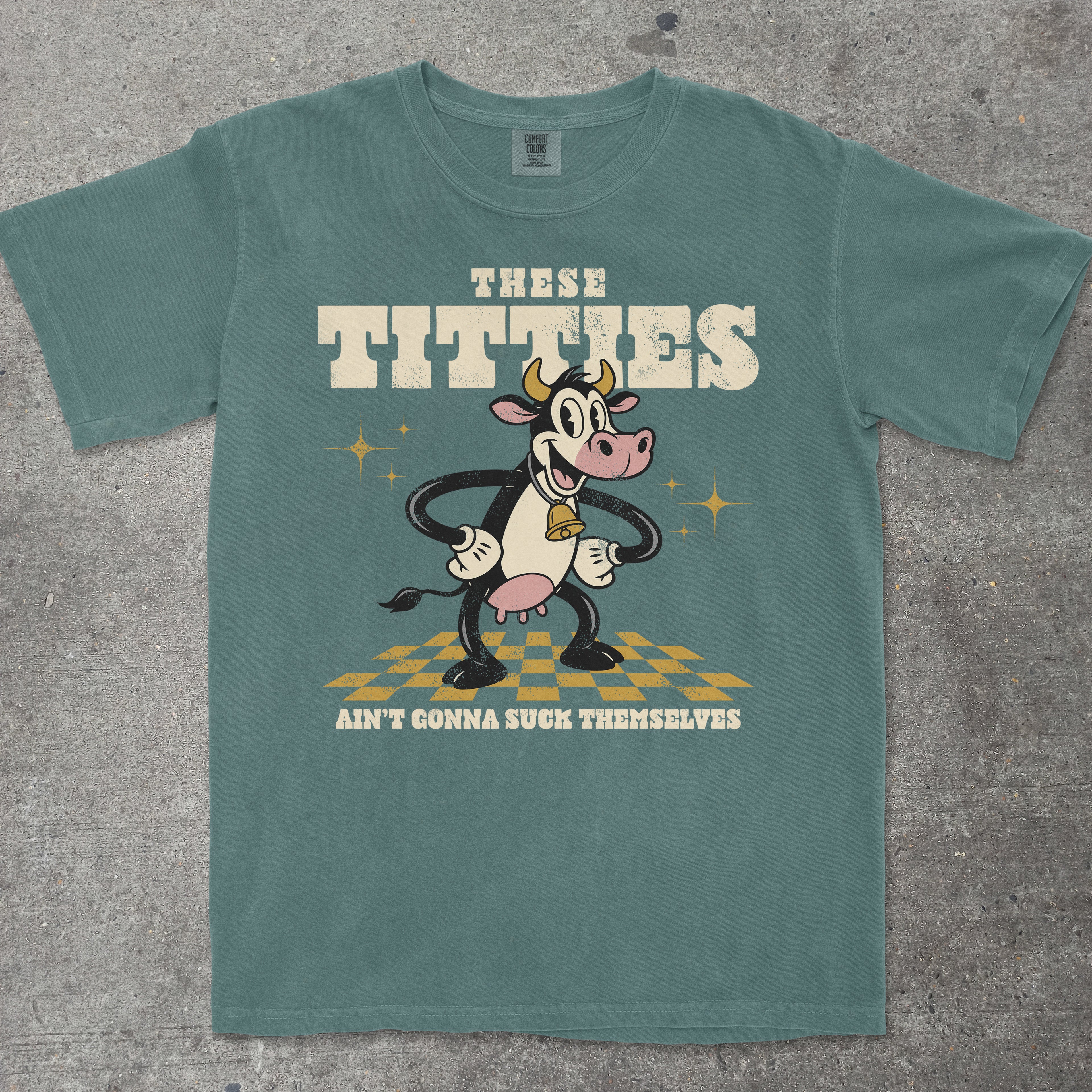 THESE TITTIES AIN'T GONNA SUCK THEMSELVES