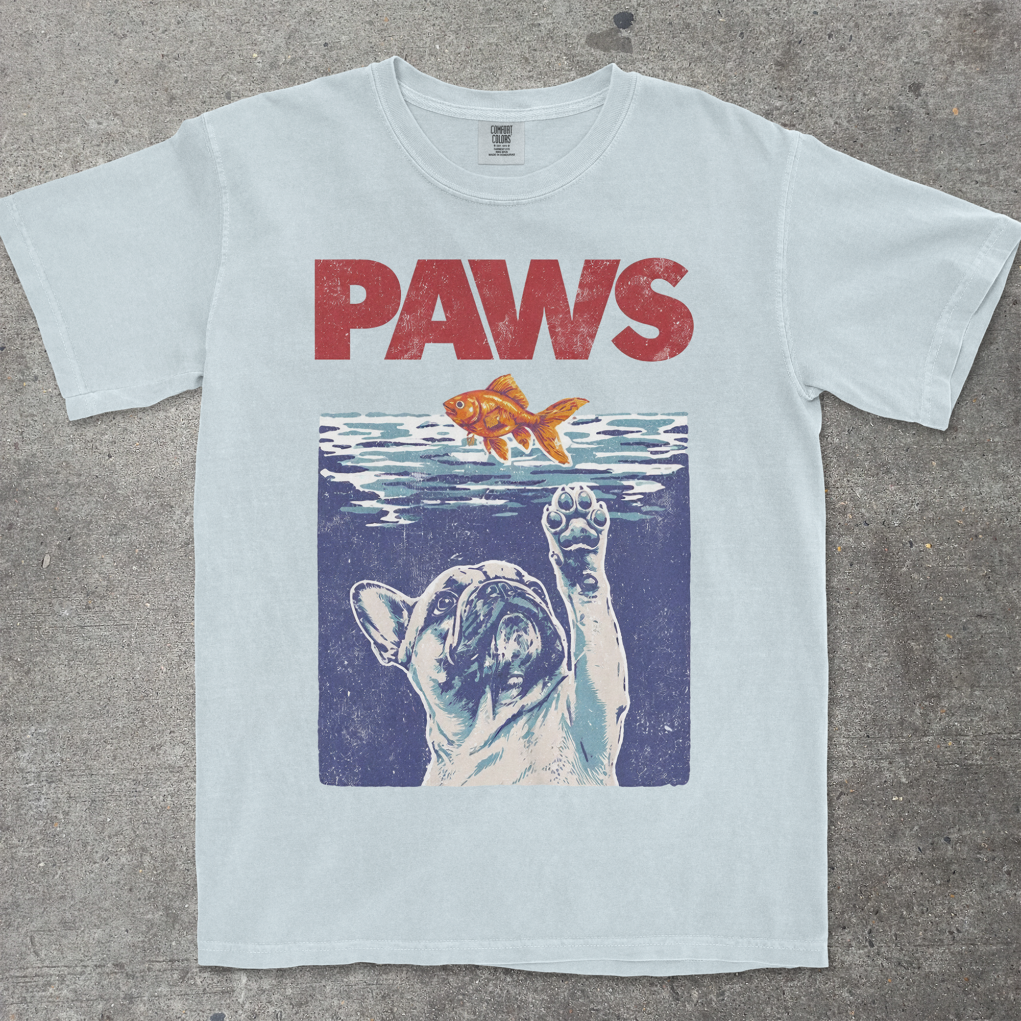 PAWS FRENCH BULLDOG SHIRT
