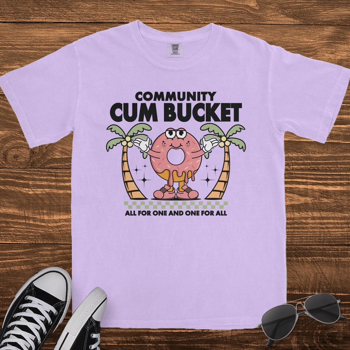 COMMUNITY C*M BUCKET - TeeHeeUSCo - T-Shirt