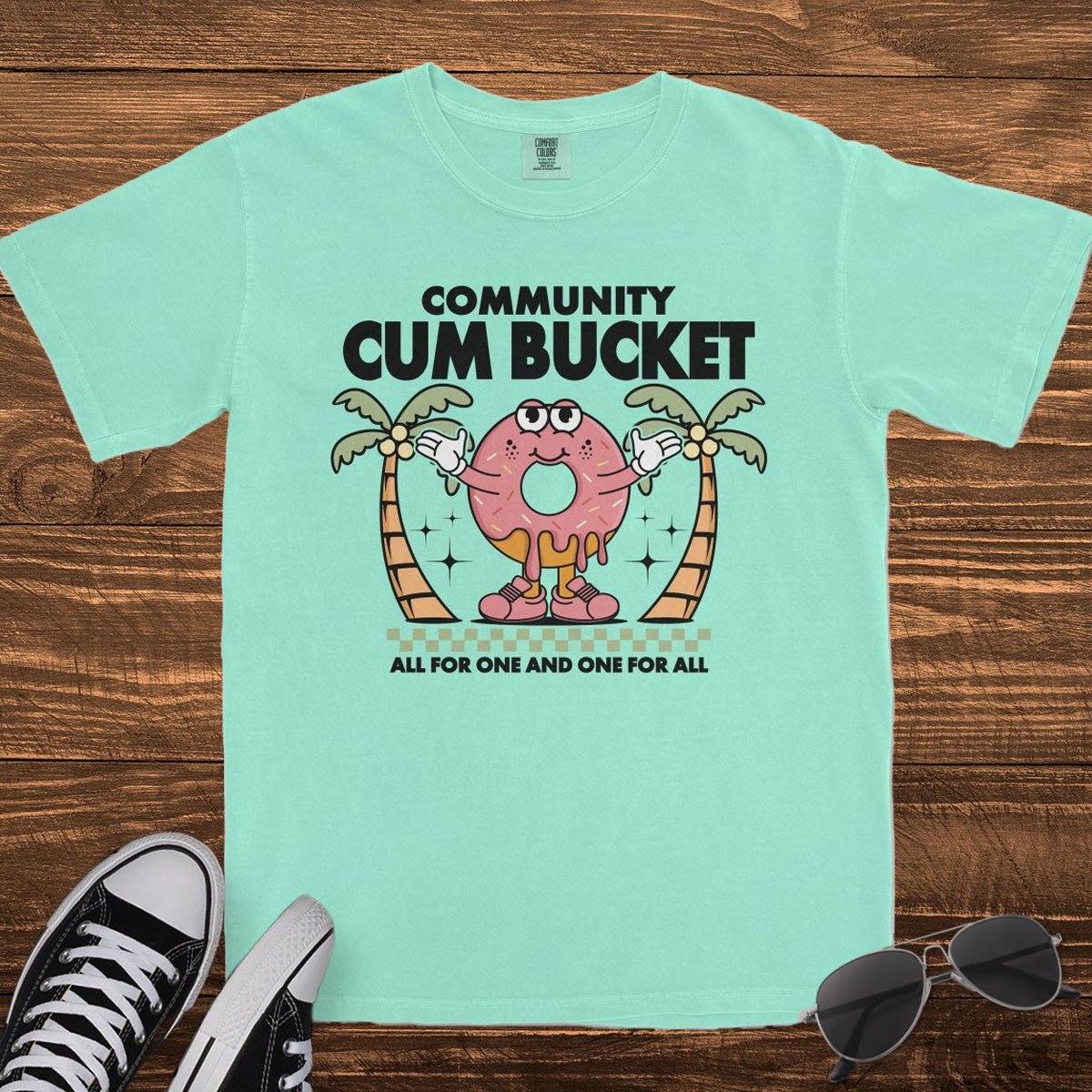 COMMUNITY C*M BUCKET - TeeHeeUSCo - T-Shirt