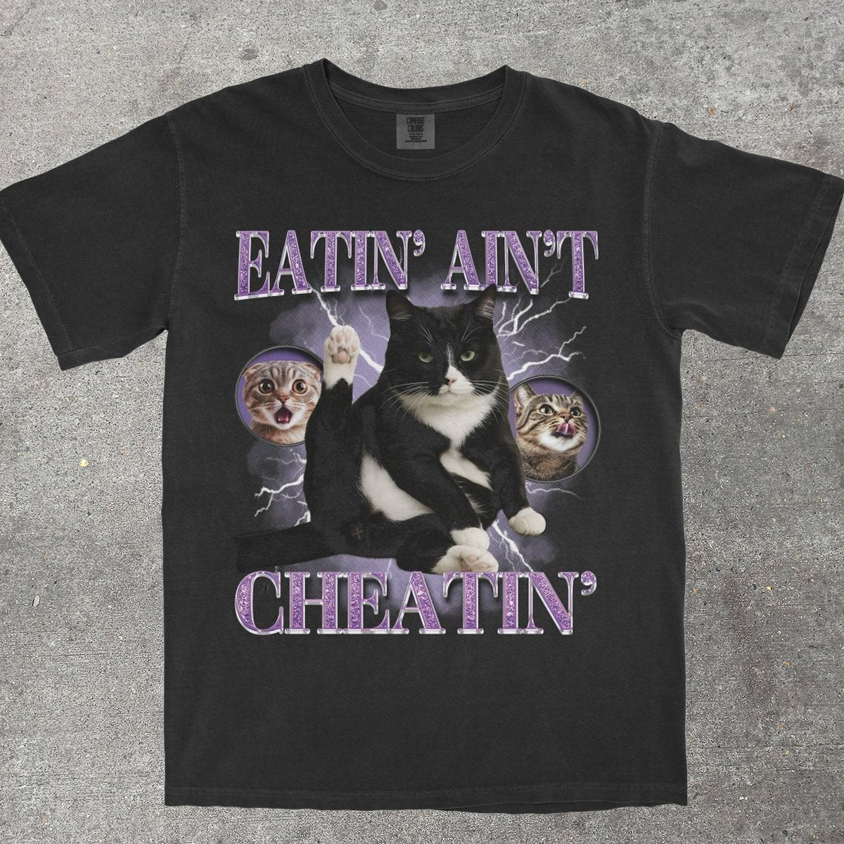 EATIN' AIN'T CHEATIN' - TeeHeeUSCo - T-Shirt