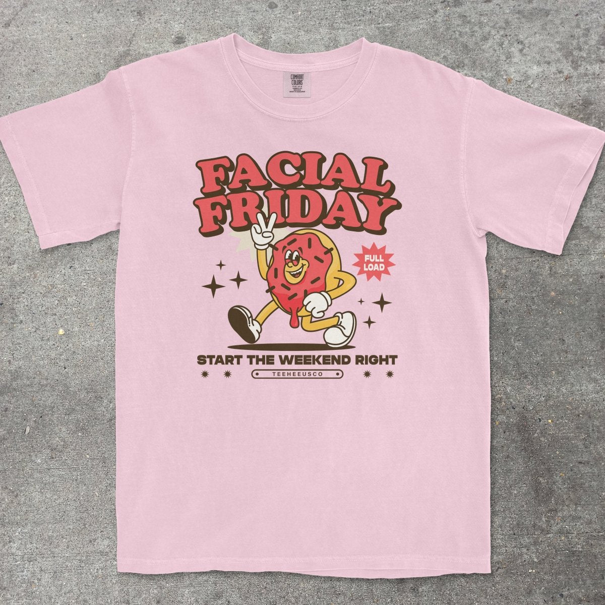 FACIAL FRIDAY - TeeHeeUSCo - T-Shirt