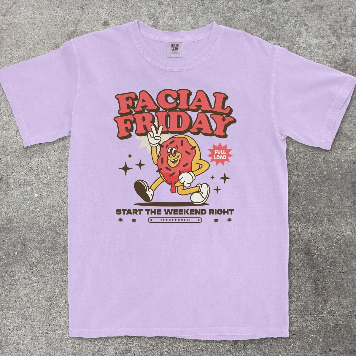 FACIAL FRIDAY - TeeHeeUSCo - T-Shirt