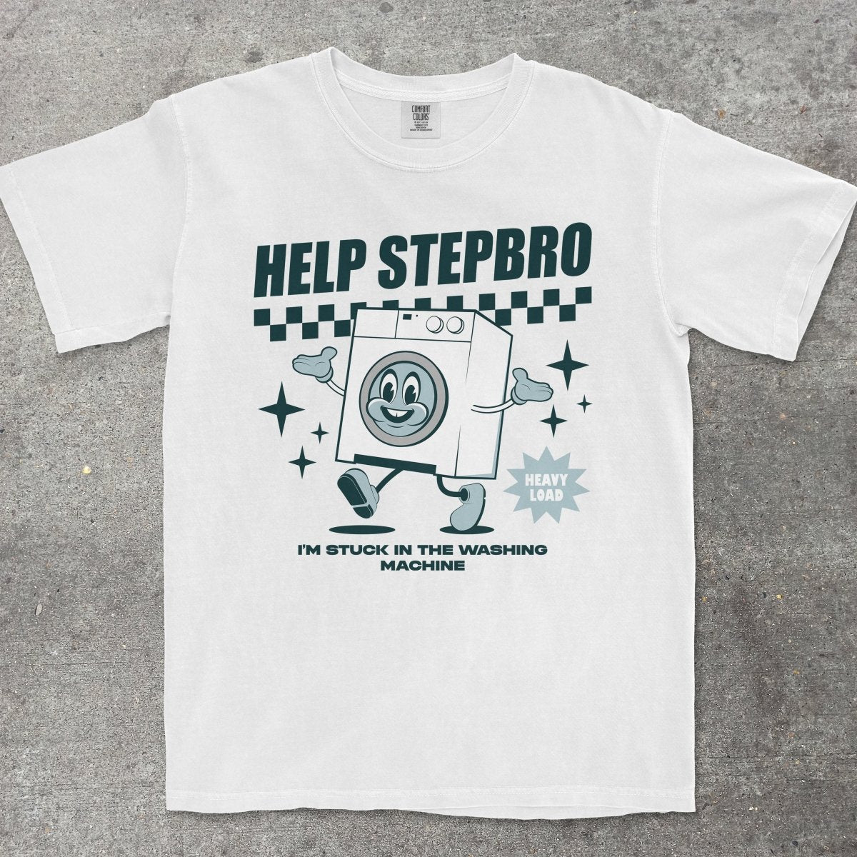 HELP STEPBRO - TeeHeeUSCo - T-Shirt