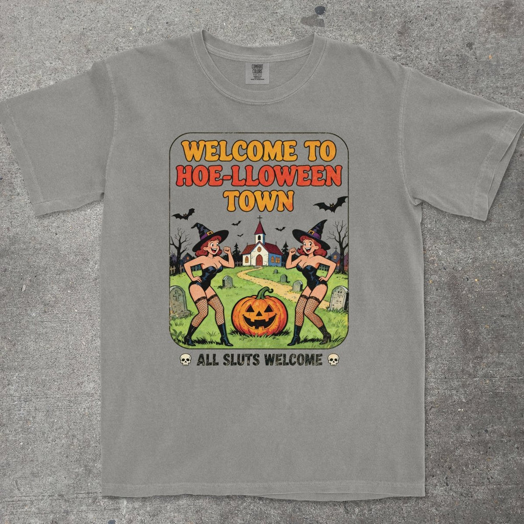 HOE - LLOWEENTOWN - TeeHeeUSCo - T-Shirt