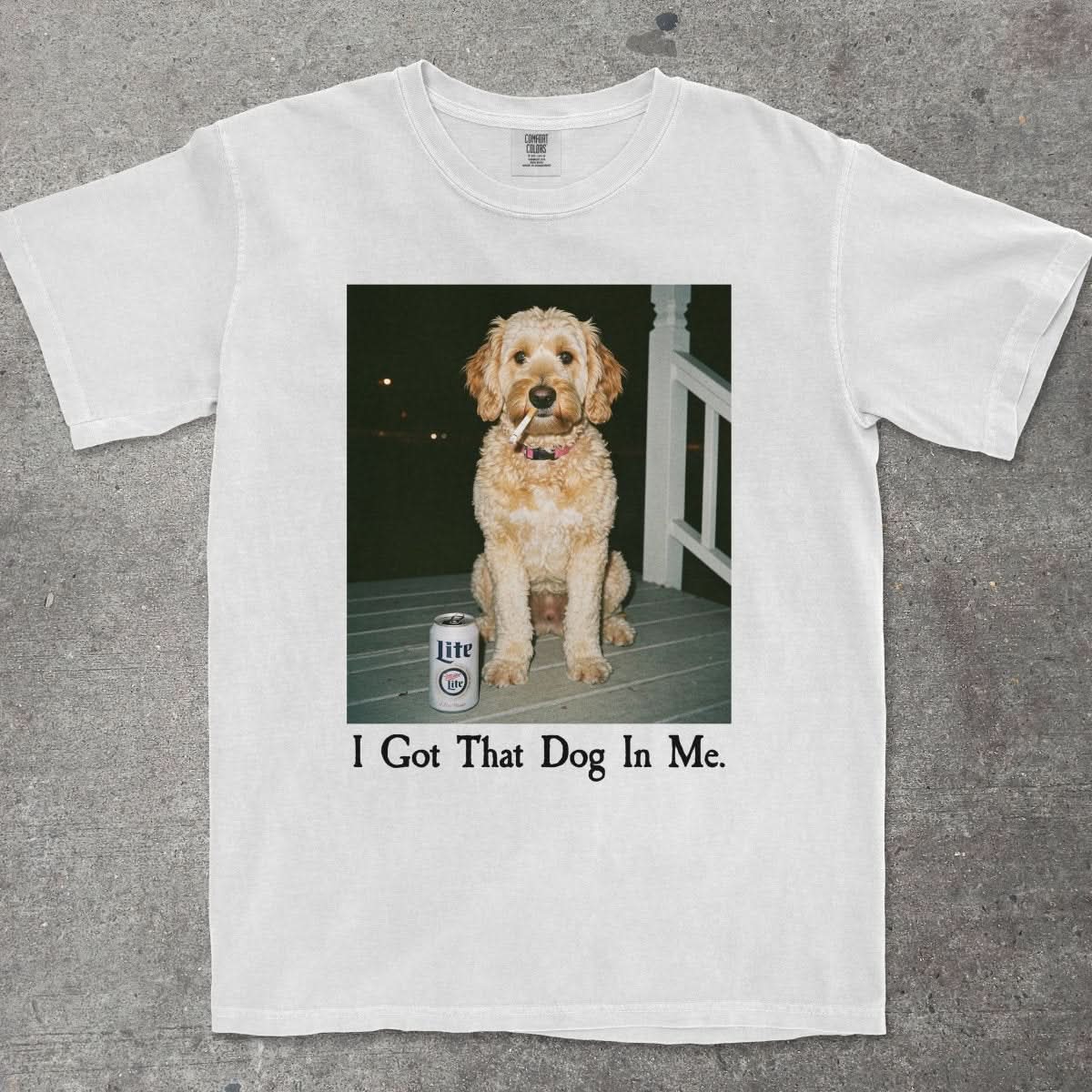 I GOT THAT DOG IN ME GOLDEN DOODLE EDITION - TeeHeeUSCo - T-Shirt