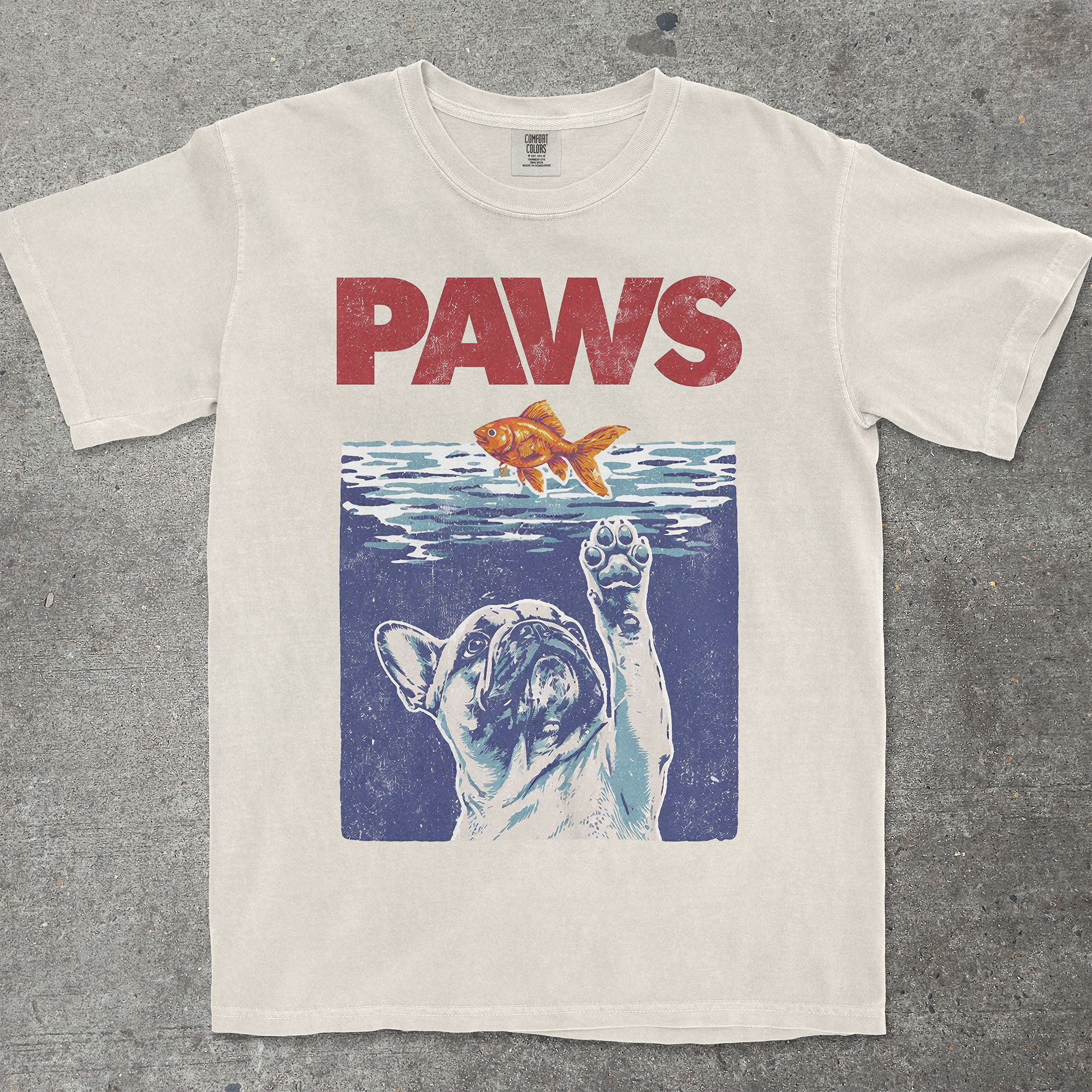 PAWS FRENCH BULLDOG SHIRT