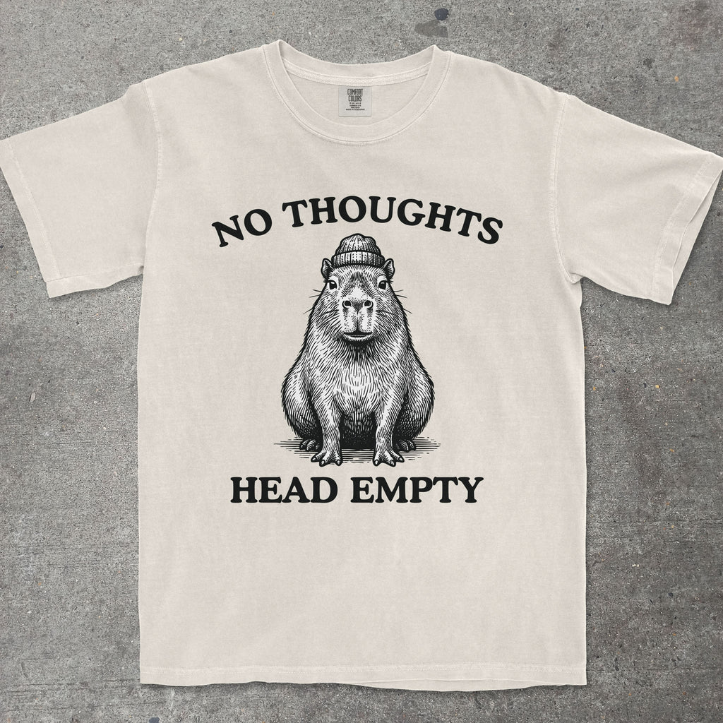 NO THOUGHTS HEAD EMPTY