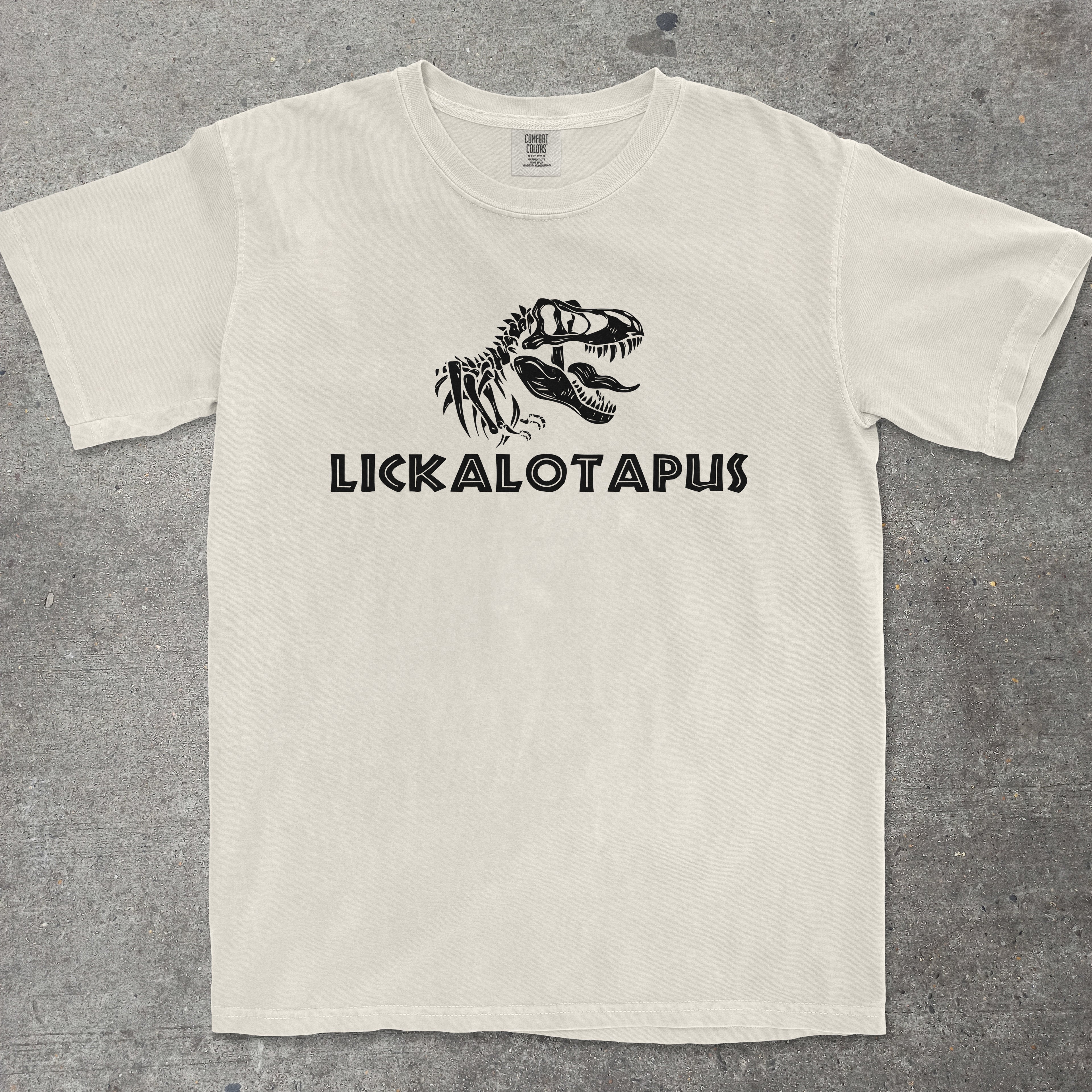 LICKALOTAPUS DINOSAUR SHIRT