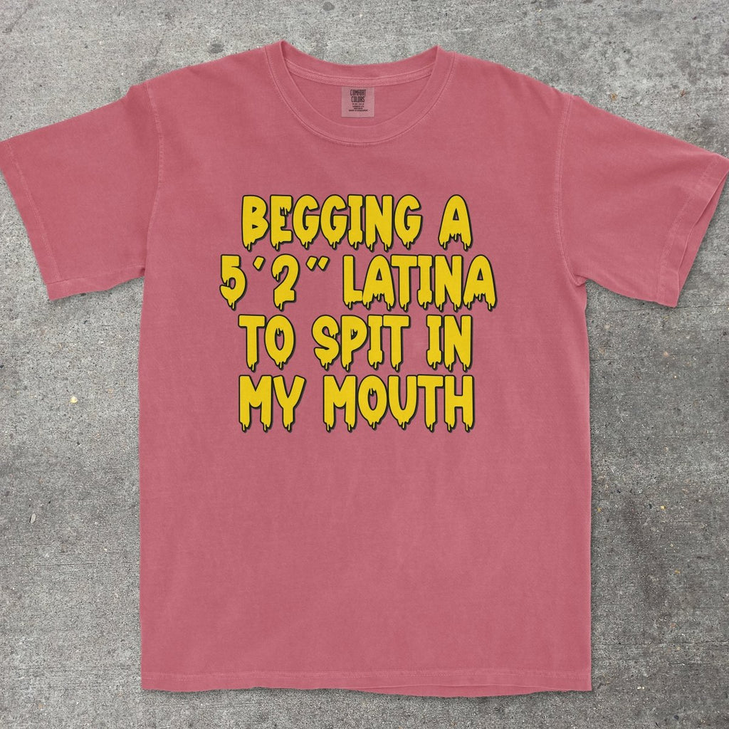 LATINA TO SPIT IN MY MOUTH - TeeHeeUSCo - T-Shirt