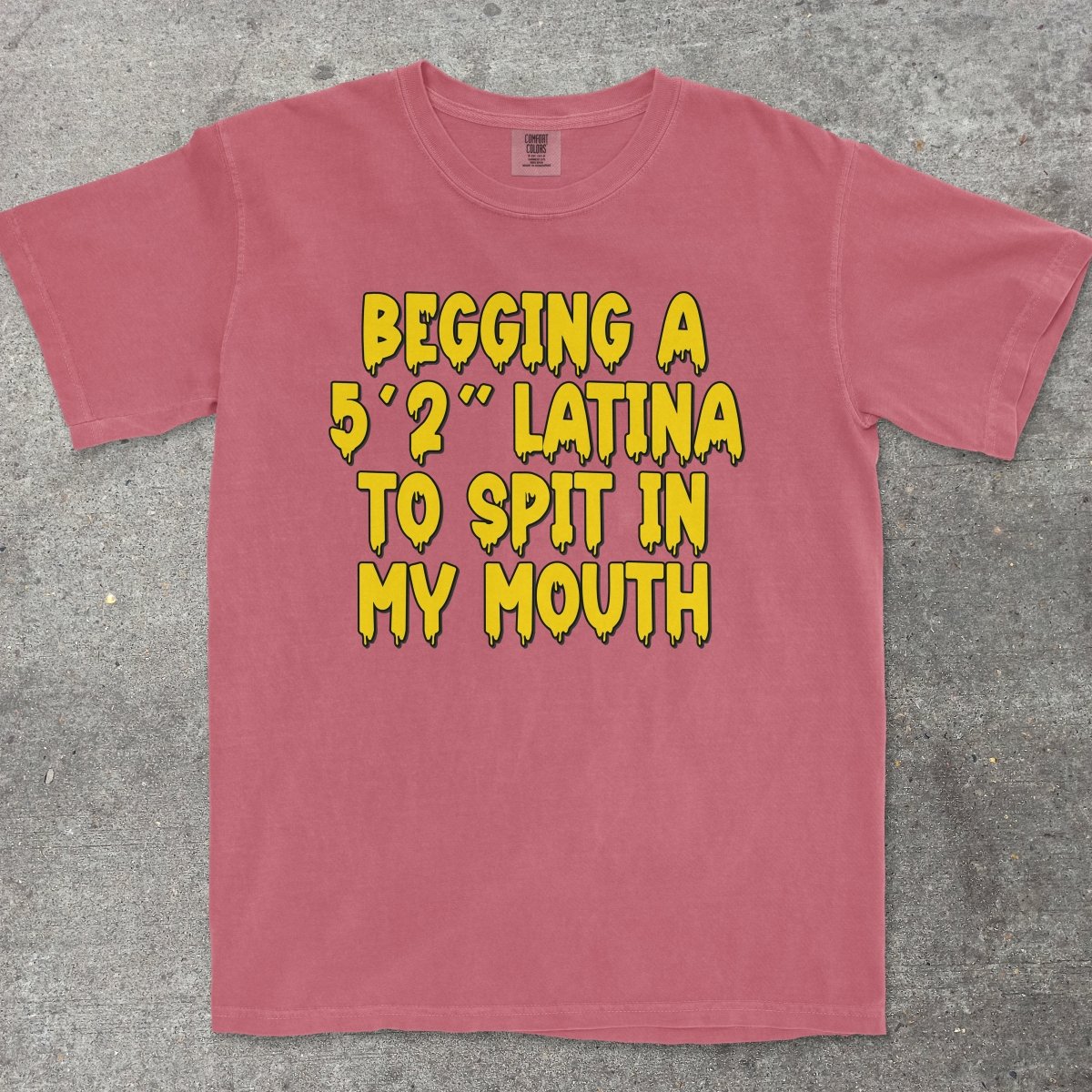 LATINA TO SPIT IN MY MOUTH - TeeHeeUSCo - T-Shirt
