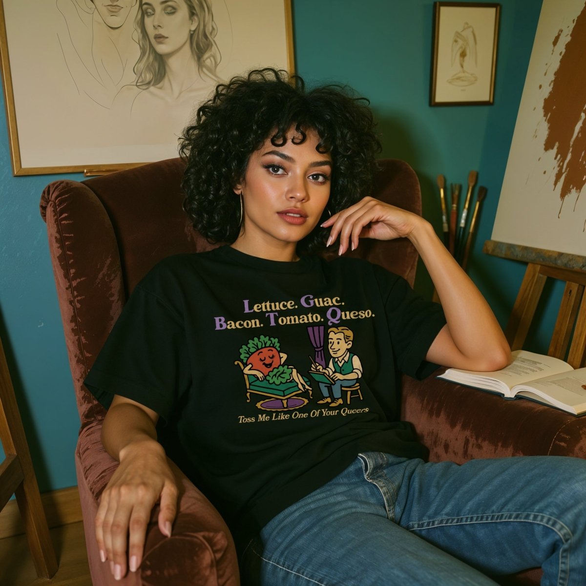 LGBTQ SALAD - TeeHeeUSCo - T-Shirt