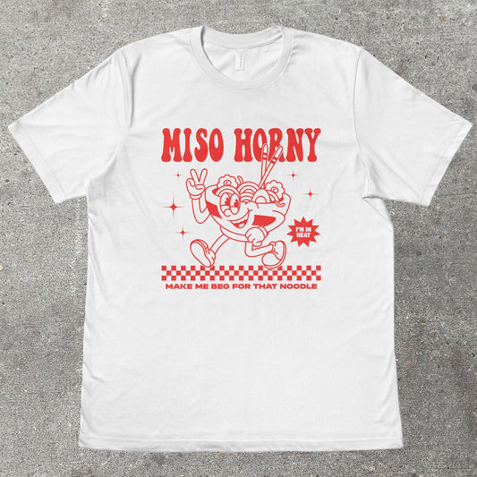 MISO H0RNY - TeeHeeUSCo - T-Shirt