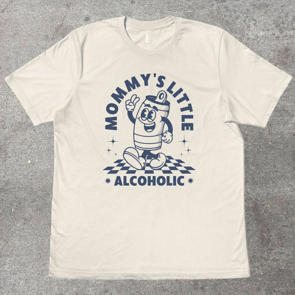 MOMMY'S LITTLE ALCOHOLIC - TeeHeeUSCo - T-Shirt
