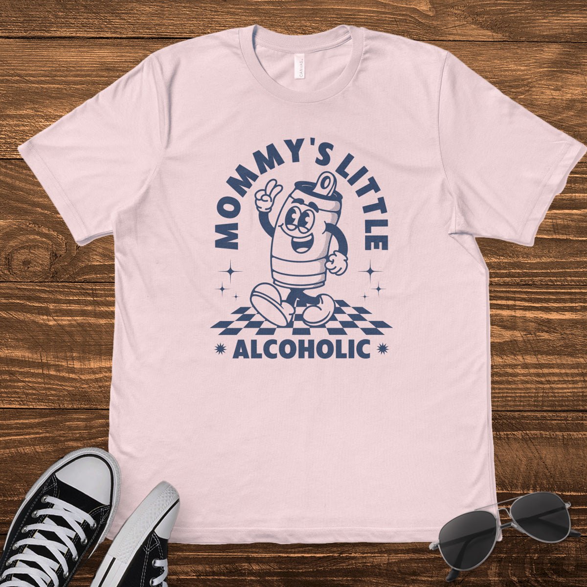 MOMMY'S LITTLE ALCOHOLIC - TeeHeeUSCo - T-Shirt
