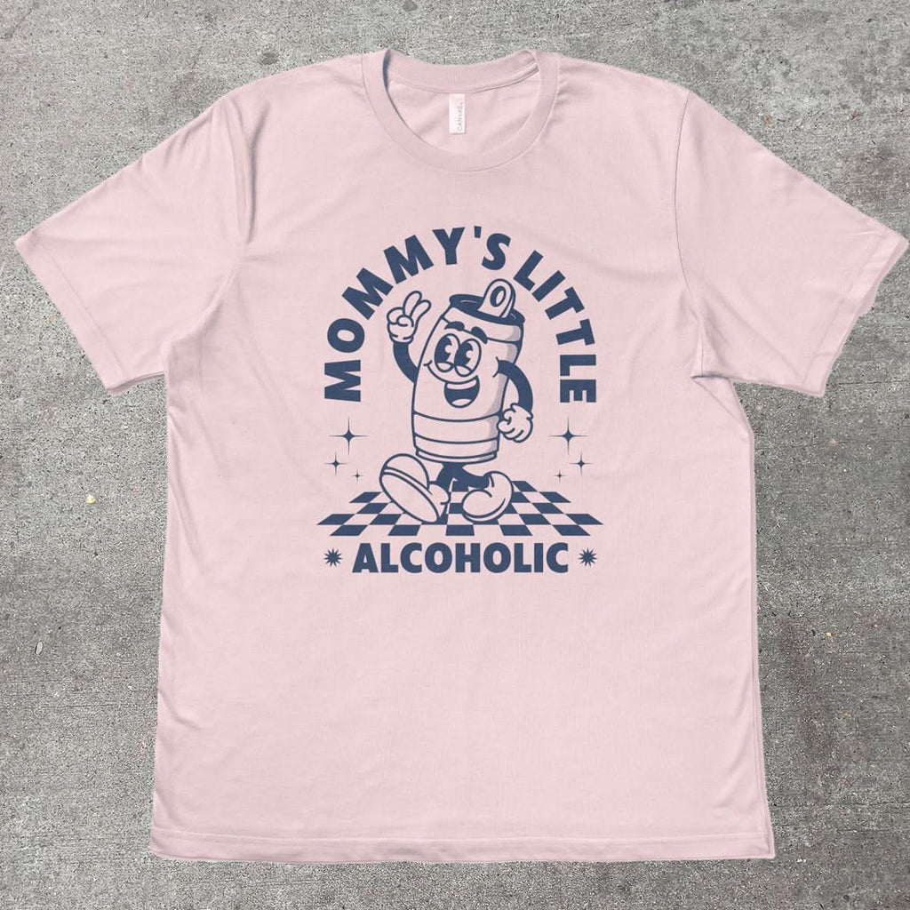 MOMMY'S LITTLE ALCOHOLIC - TeeHeeUSCo - T-Shirt