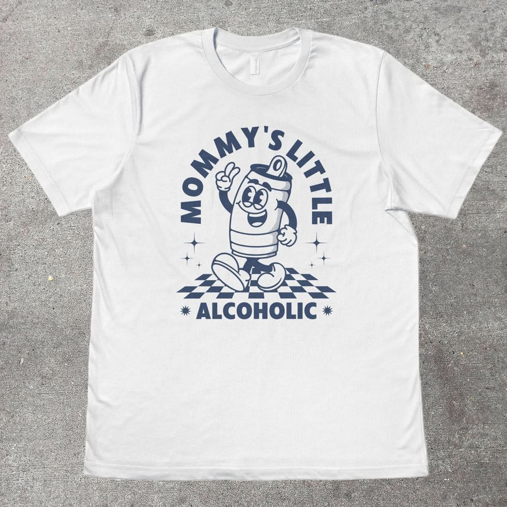 MOMMY'S LITTLE ALCOHOLIC - TeeHeeUSCo - T-Shirt