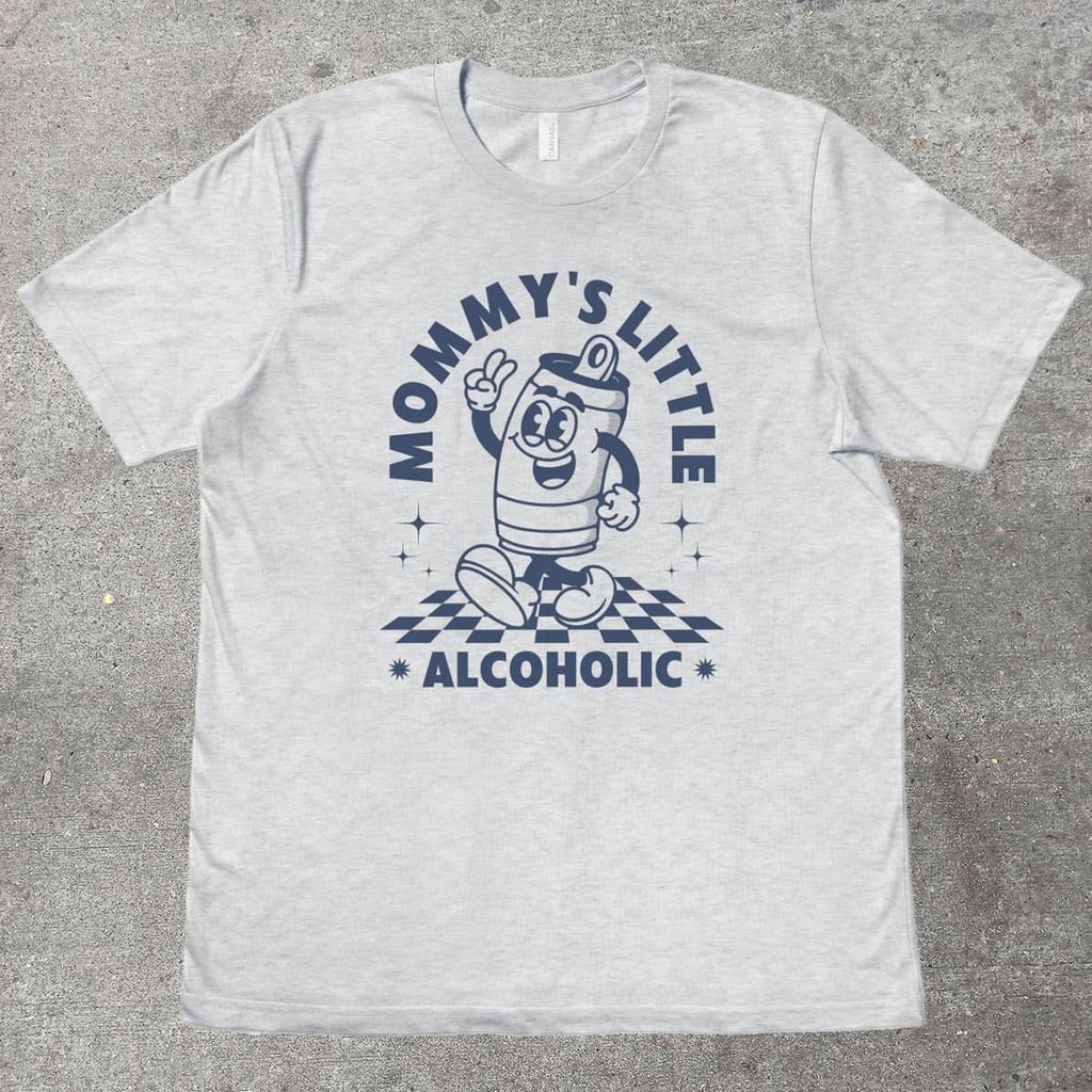 MOMMY'S LITTLE ALCOHOLIC - TeeHeeUSCo - T-Shirt
