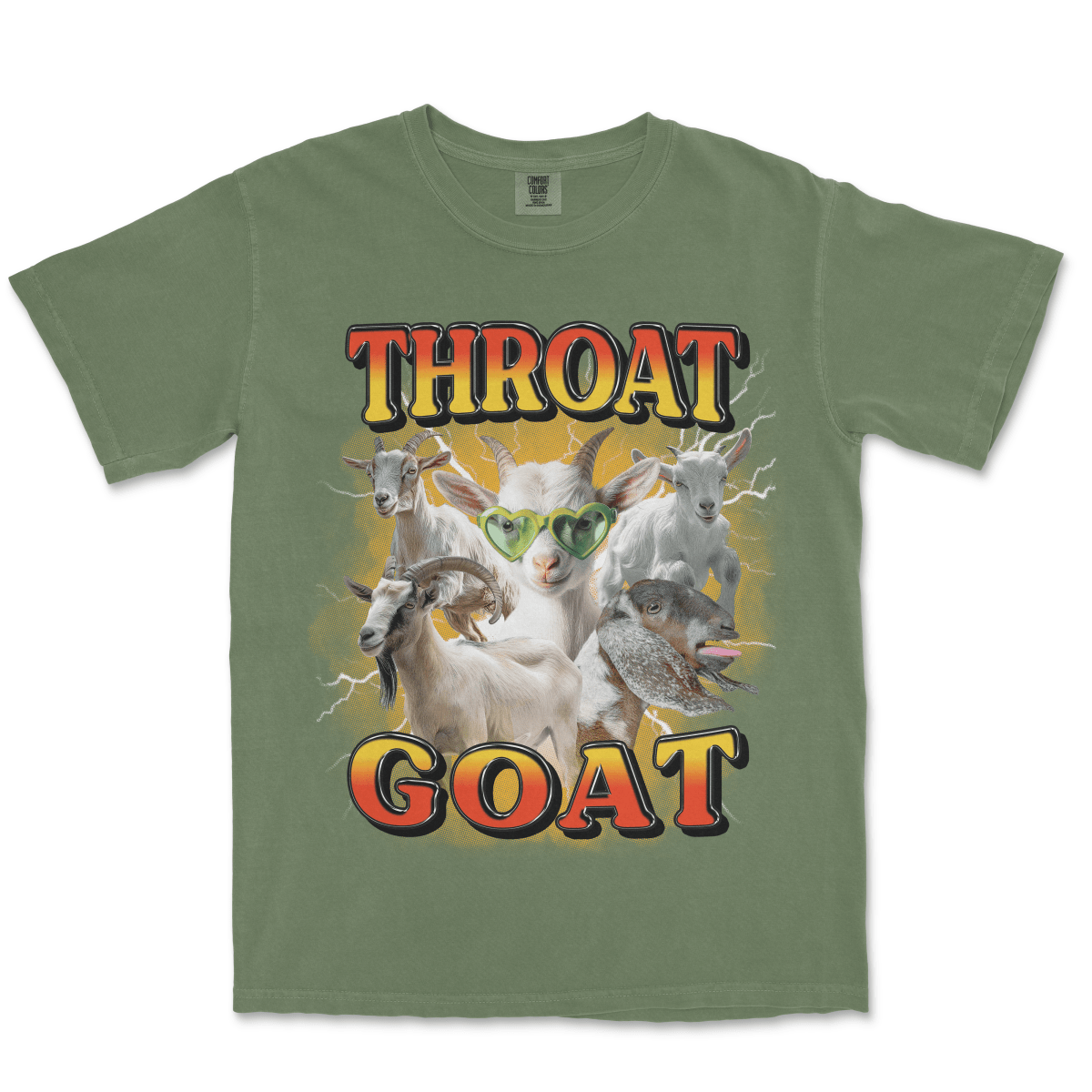 VINTAGE THROAT GOAT - TeeHeeUSCo - T-Shirt