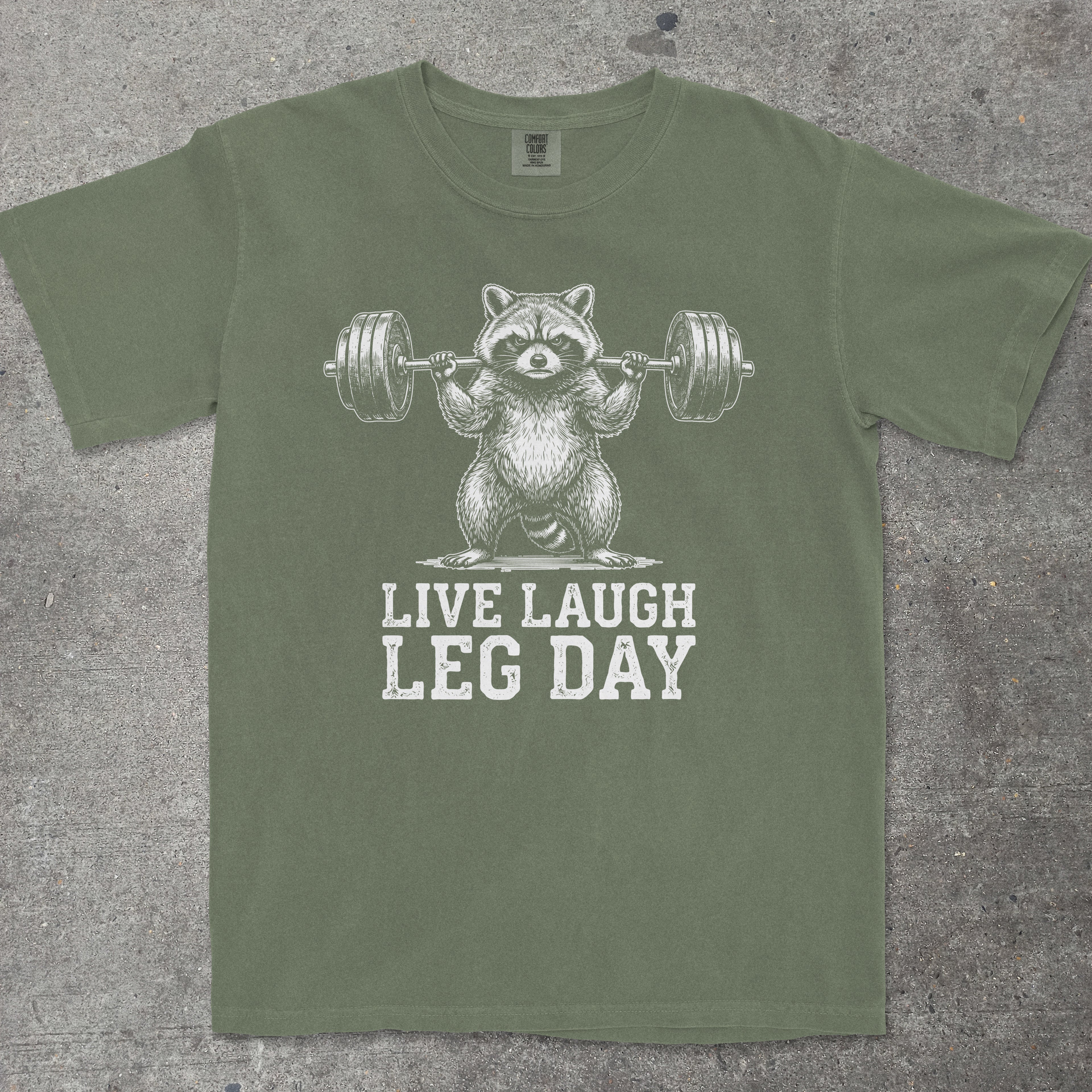 LIVE LAUGH LEG DAY