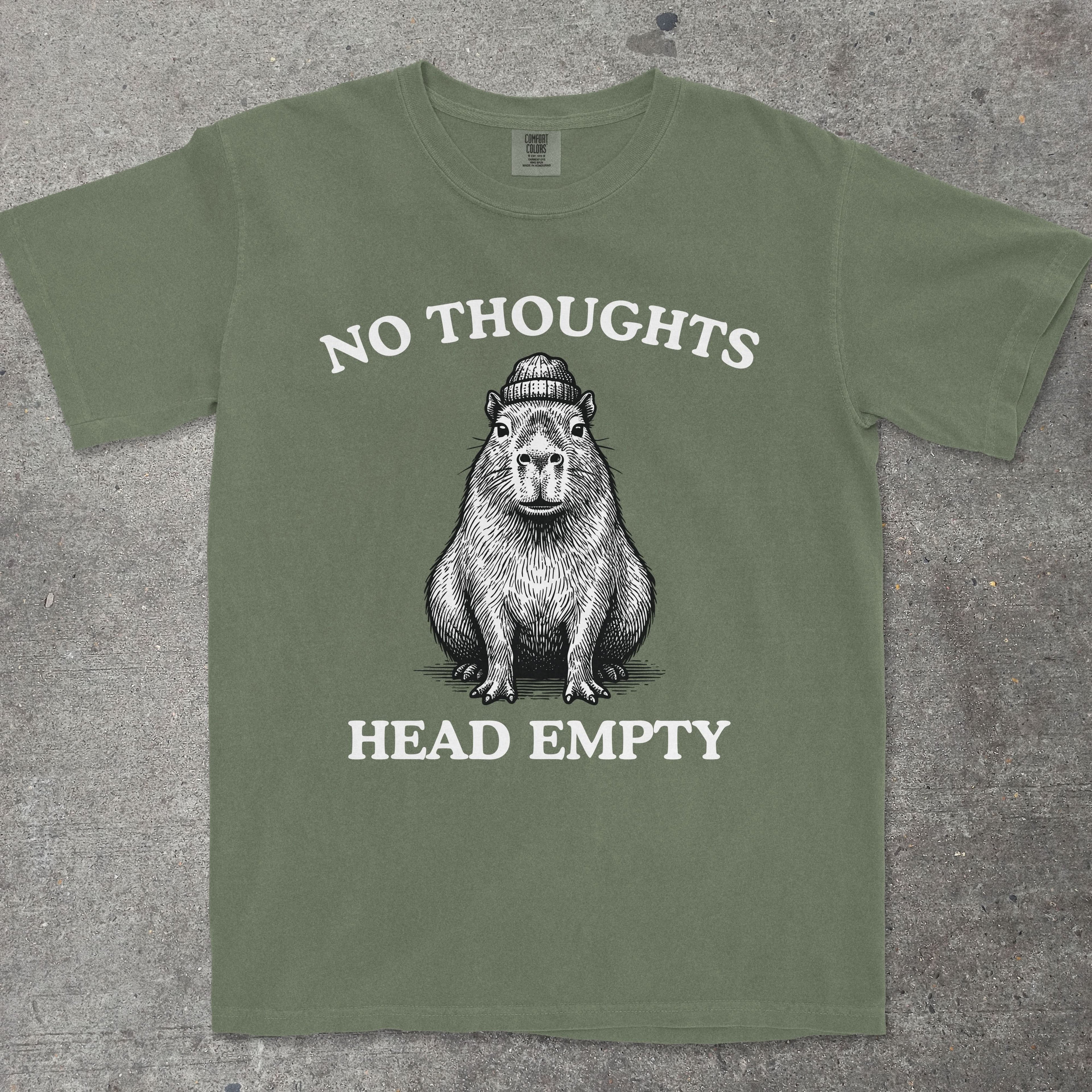 NO THOUGHTS HEAD EMPTY