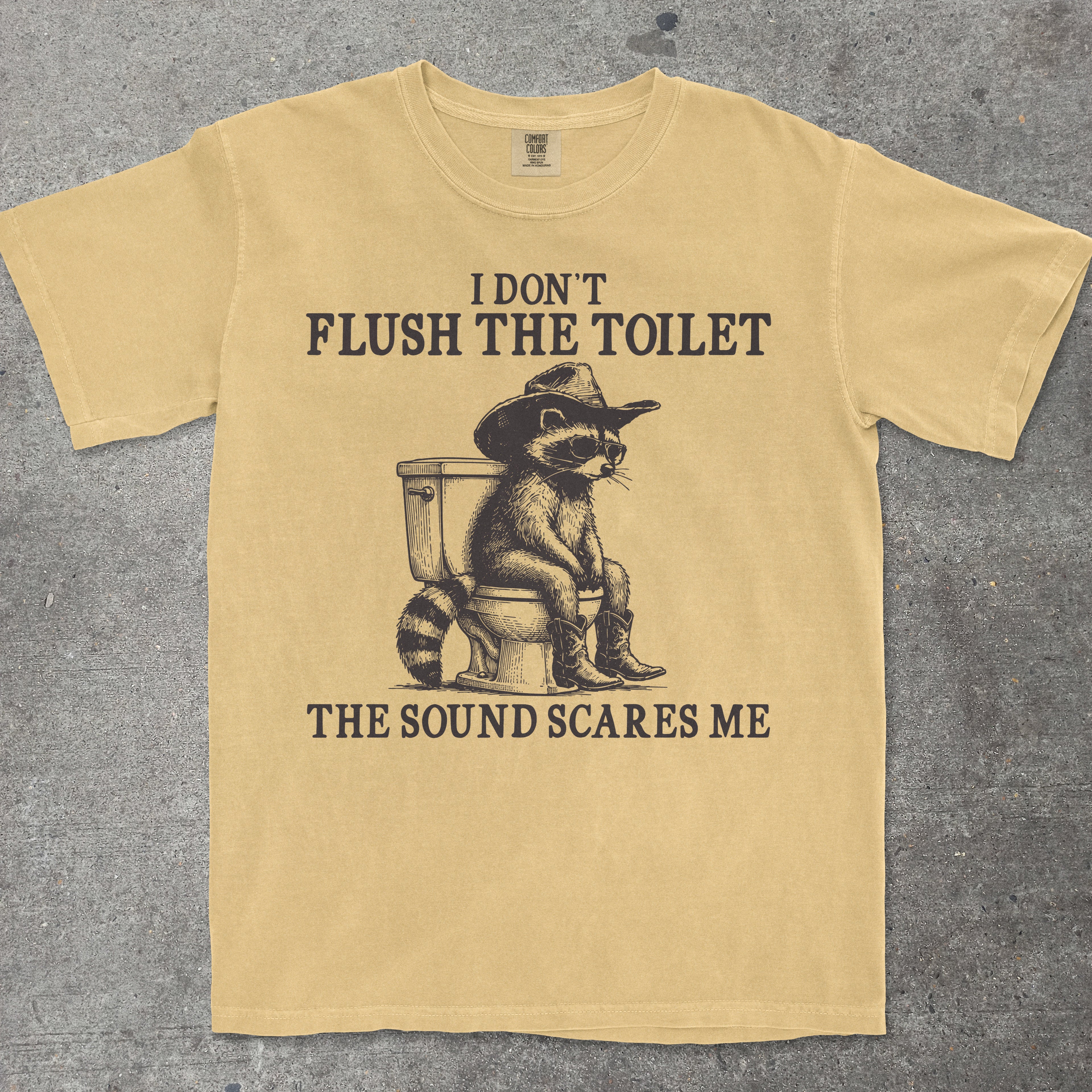 I DONT FLUSH THE TOILET