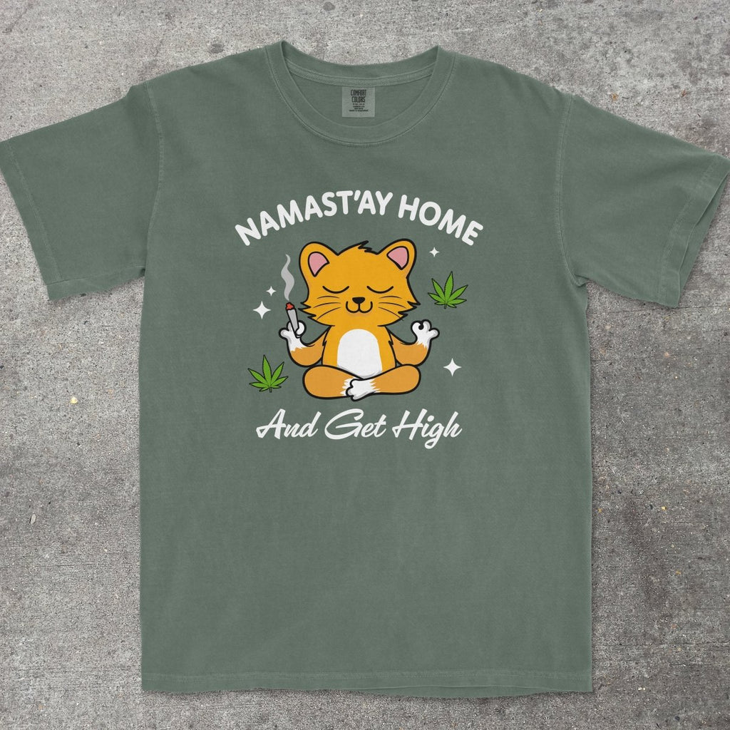 NAMAST'AY HOME - TeeHeeUSCo - T-Shirt