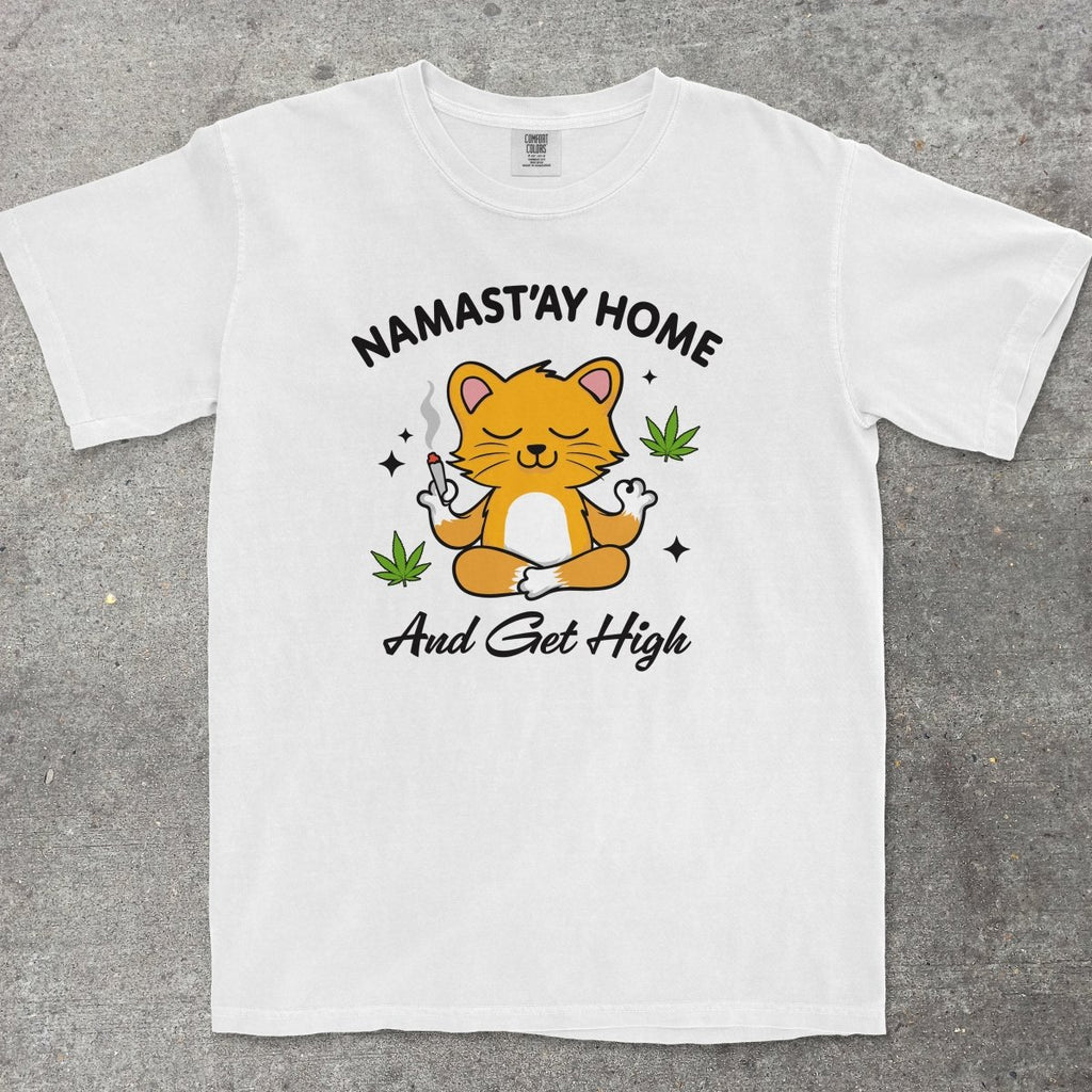 NAMAST'AY HOME - TeeHeeUSCo - T-Shirt