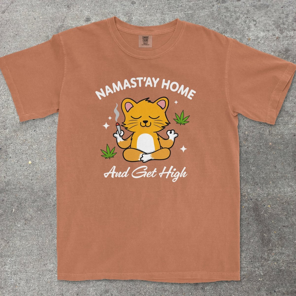 NAMAST'AY HOME - TeeHeeUSCo - T-Shirt