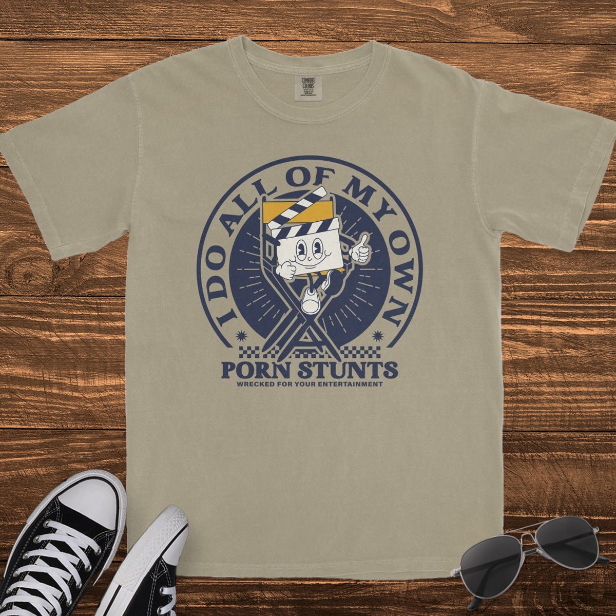 P0RN STUNTS - TeeHeeUSCo - T-Shirt