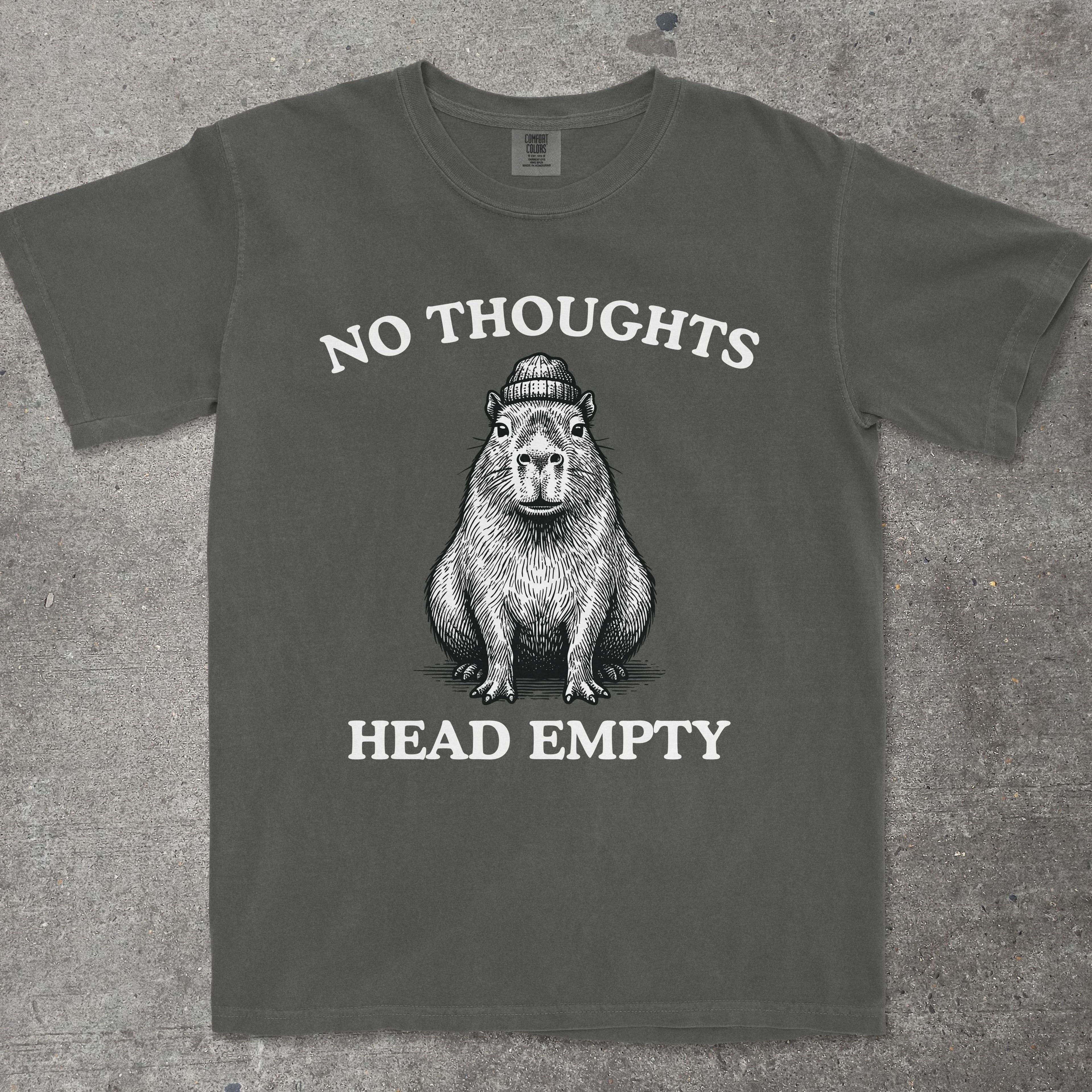NO THOUGHTS HEAD EMPTY