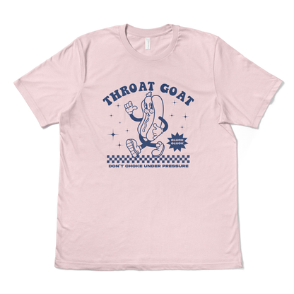 THROAT GOAT RETRO MASCOT - TeeHeeUSCo - T-Shirt