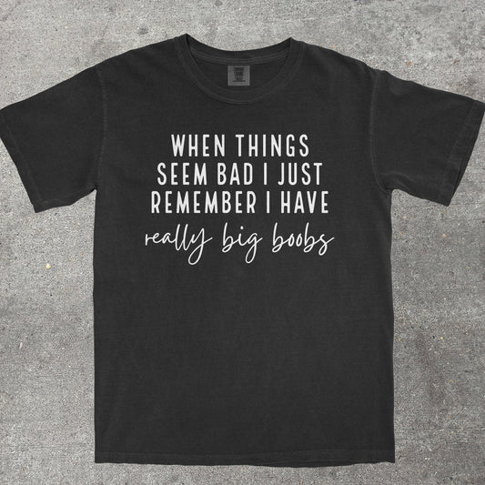 REALLY BIG B00BS - TeeHeeUSCo - T-Shirt