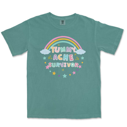 TUMMY ACHE SURVIVOR - TeeHeeUSCo - T-Shirt