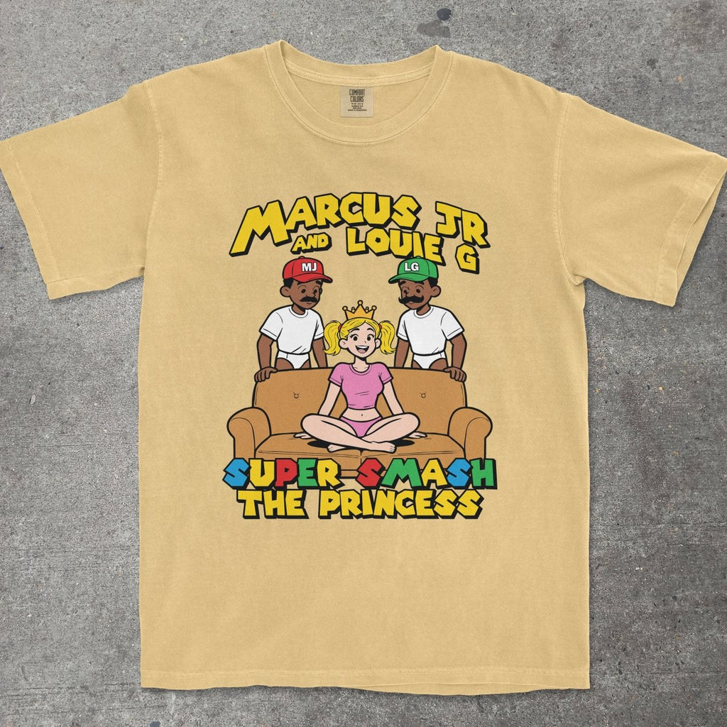 SUPER SMASH THE PRINCESS - TeeHeeUSCo - T-Shirt
