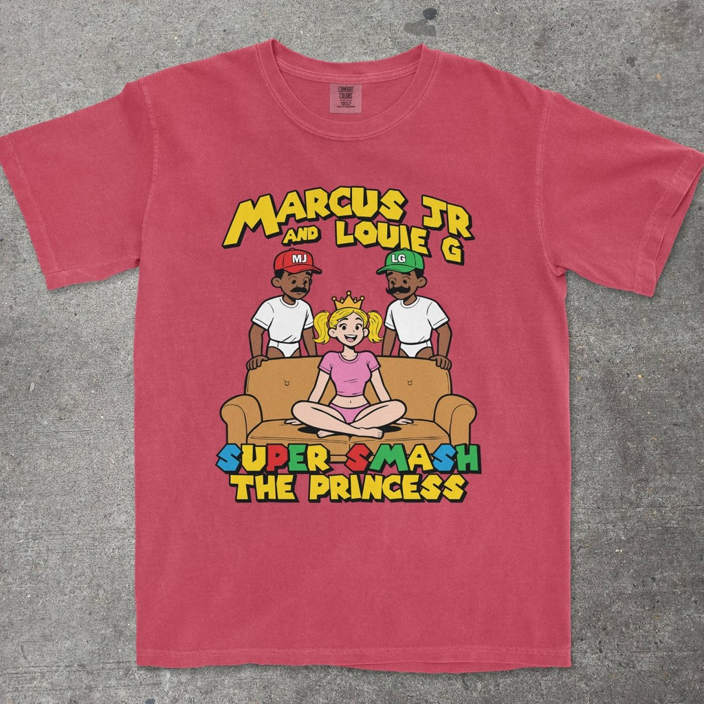 SUPER SMASH THE PRINCESS - TeeHeeUSCo - T-Shirt
