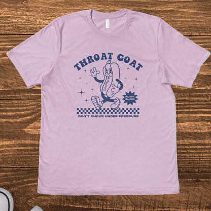 THROAT GOAT RETRO MASCOT - TeeHeeUSCo - T-Shirt