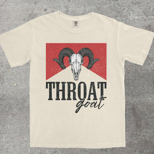 THROAT GOAT WESTERN - TeeHeeUSCo - T-Shirt