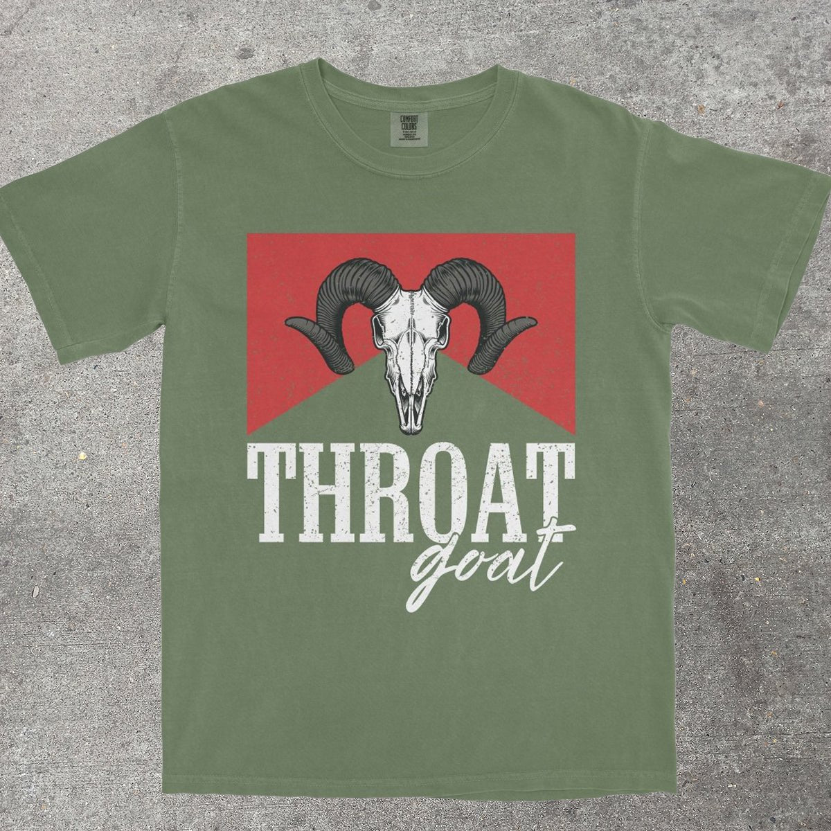 THROAT GOAT WESTERN - TeeHeeUSCo - T-Shirt