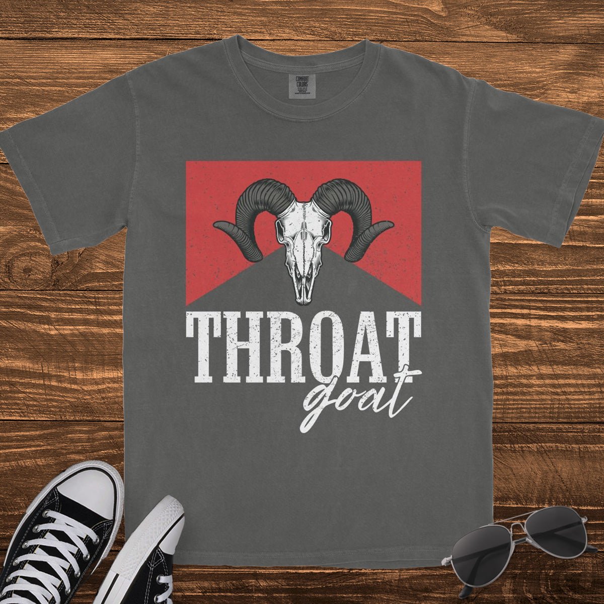 THROAT GOAT WESTERN - TeeHeeUSCo - T-Shirt