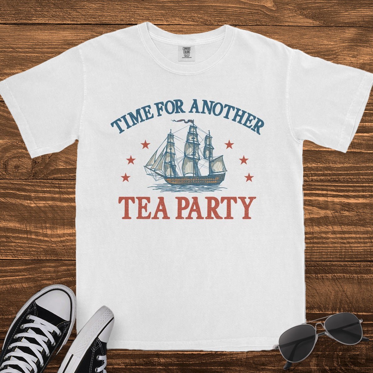 TIME FOR ANOTHER TEA PARTY - TeeHeeUSCo - T-Shirt