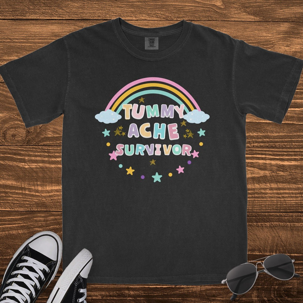 TUMMY ACHE SURVIVOR - TeeHeeUSCo - T-Shirt