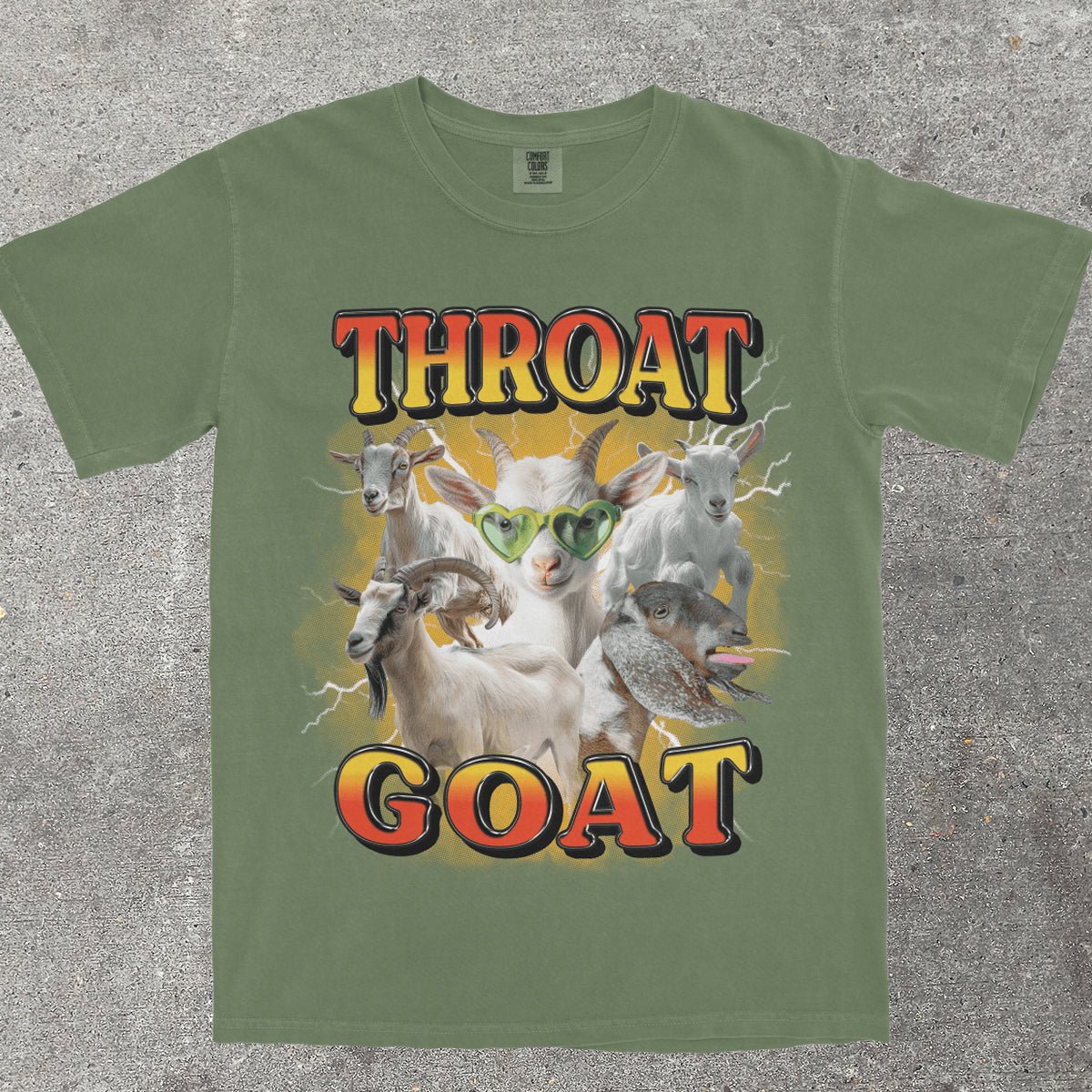 VINTAGE THROAT GOAT - TeeHeeUSCo - T-Shirt