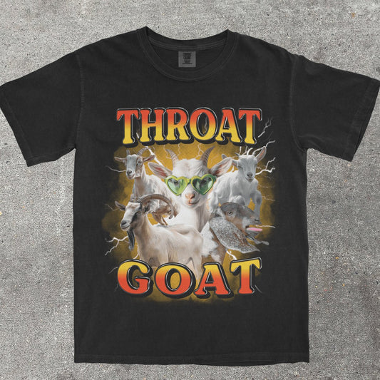 VINTAGE THROAT GOAT - TeeHeeUSCo - T-Shirt