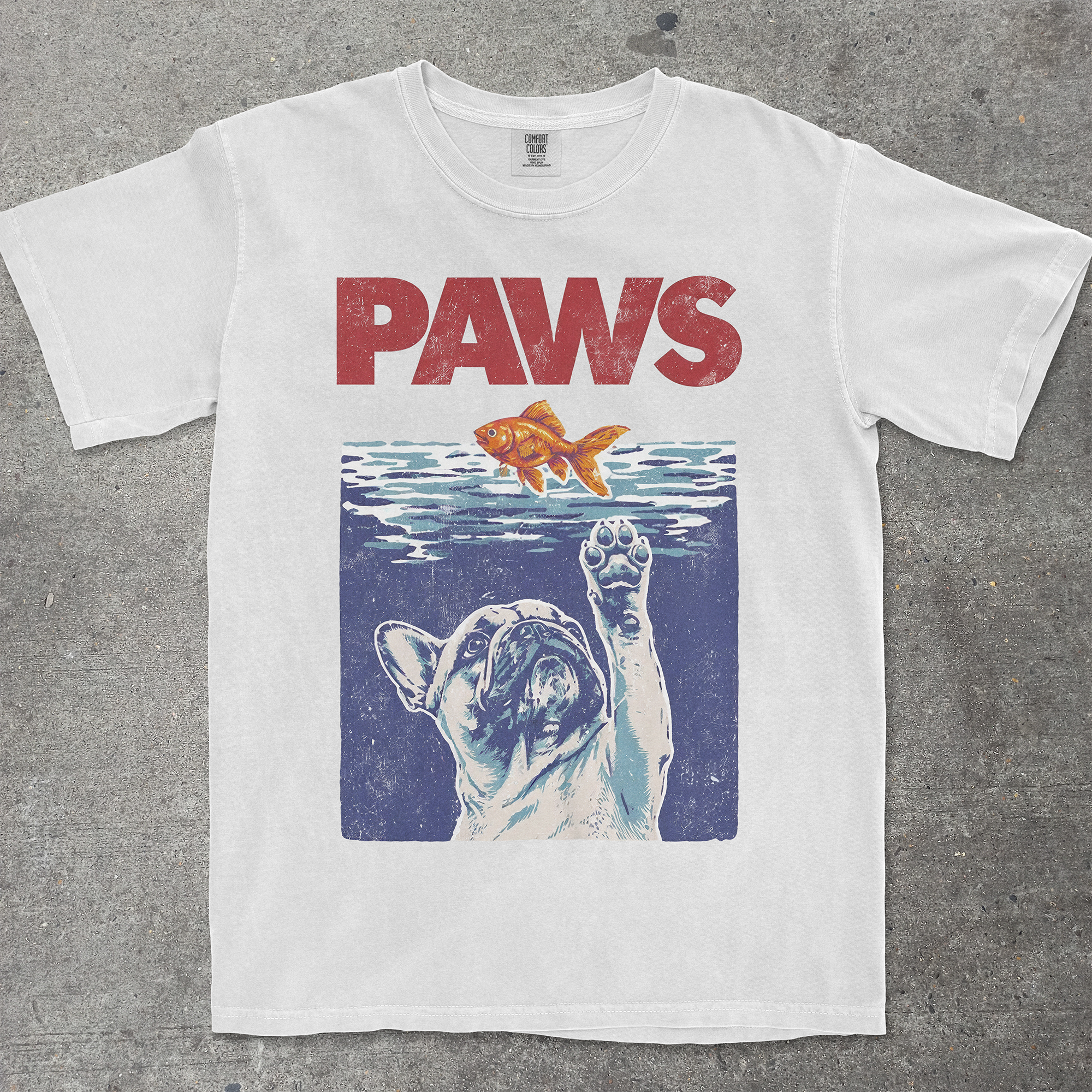 PAWS FRENCH BULLDOG SHIRT