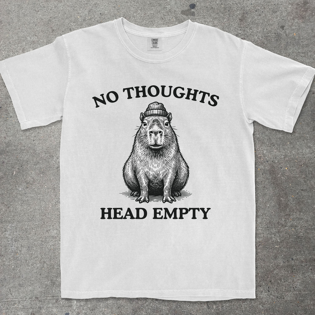 NO THOUGHTS HEAD EMPTY