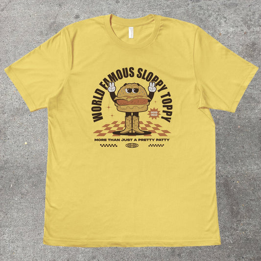 WORLD FAMOUS SLOPPY TOPPY - TeeHeeUSCo - T-Shirt