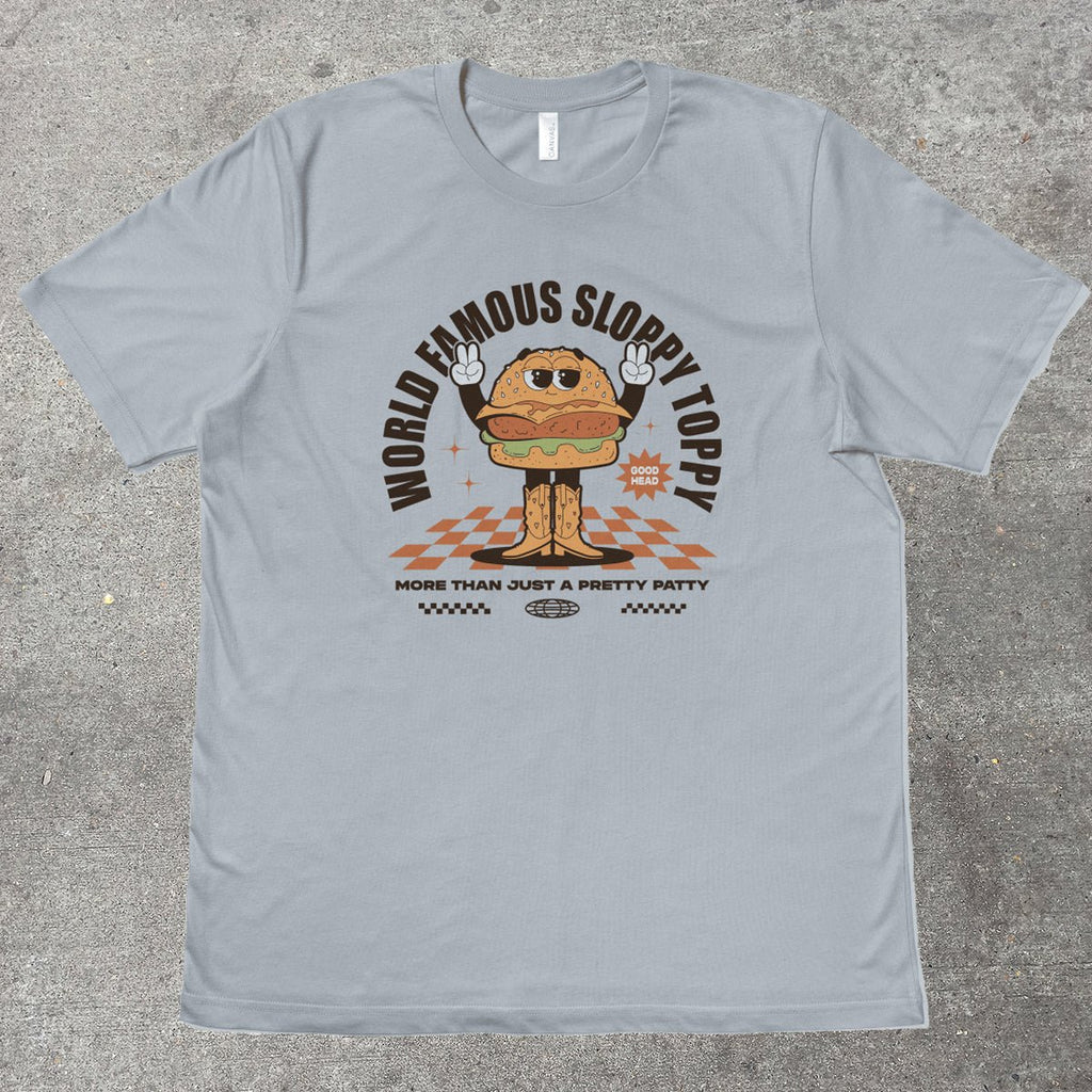 WORLD FAMOUS SLOPPY TOPPY - TeeHeeUSCo - T-Shirt